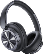 Hybrid Active Noise Cancelling Headphones 120H Playtime Wireless Headphones by BMANIWirelessEarbuds