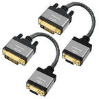 Active Digital Signal DVI to VGA Cable Adapter 2Pack, DVI-D 24+1 Male to VGA by Unknown