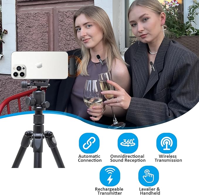 MAYBESTA Wireless Mini Microphone - Image 2