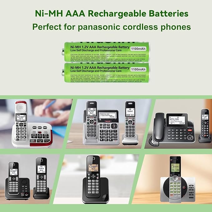 4 Pack NI-MH AAA Rechargeable Battery - Image 6