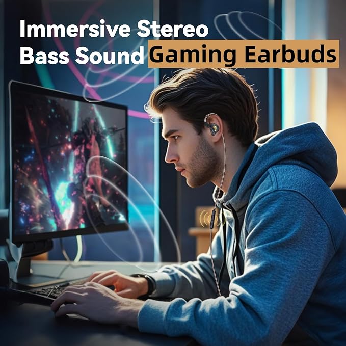 KBEAR K01 Bass IEMS Earphones for Gaming, HIFI Clear Sound in Ear Monitor - Image 3