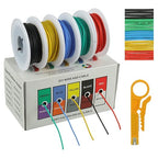 BOJACK 26 AWG Flexible Silicone Wire Electric Wire Hook up Wire Kit 300V Cables by BOJACK