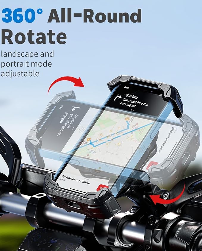 Kewig Motorcycle Phone Mount Holder - Image 6