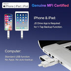 Genuine Apple MFi Certified iPhone-USB-Flash-Drive 256GB Real Capacity Genuine - Image 5