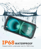 Lanhiem for iPhone 16 Pro Privacy Case, Waterproof Dustproof Shockproof Cover - Image 2