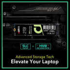Addlink S93 2TB PCIe 4.0 M.2 Gen 4 Memory Expansion SSD, Internal Solid State - Image 4