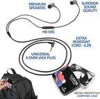 LUDOS OMNITONE Wired Earbuds in-Ear Headphones, 5 Years Warranty, Earphones - Image 2
