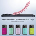 2PACK Silicone Double Sided Suction Phone Case Mount, Detachable Hands Free & - Image 6