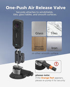 3" Suction Cup Mount Kit for Action Cams/Phone/360 Camera/DSLR Comes - Image 6
