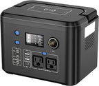 Portable Power Station 350W, Powkey 260Wh/70, 000mAh Backup Lithium Battery by POWKEY