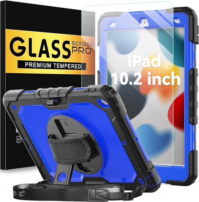 BLOSOMEET Case for iPad 8th 9th Generation 2020 2021 10.2 Inch by BLOSOMEET