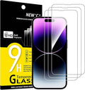 NEW'C 3 Pack Designed for iPhone 14 Pro Max Screen Protector, Enhanced Tempered by NEWC