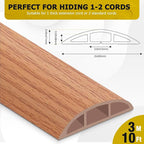Floor Cord Cover 10FT Cord Covers - Image 2
