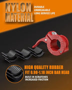 MAXRICH Barbell Clamp 1 inch Multiple Sizes & Adjustable Weight Clips - Image 5