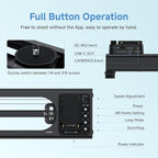 Accsoon Toprig 24inch/60cm Motorized Camera Slider, Time-Lapse/Loop Mode - Image 7