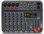 Audio Mixer, TKLBLS Studio Audio Sound Mixer Board, 6 Channel Unpowered by TKLBLS