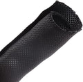 Braided Wire Loom Mesh Woven Self-Wrapping Split Sleeving by Sunnarepoon