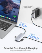USB C Hub, 9 in 1 USB C Multiport Adapter - Image 6