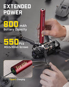 Fanttik E2 Ultra Mini Electric Screwdriver, Cordless Screwdriver, Max 0.6N.m - Image 4