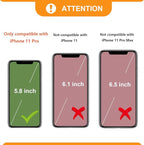 Bocasal Crossbody Wallet Case for iPhone 11 Pro - Image 2