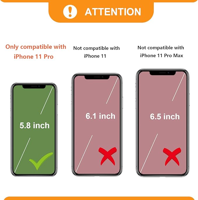 Bocasal Crossbody Wallet Case for iPhone 11 Pro - Image 2