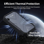 1TB Portable SSD, USB 3.2 Gen2 USB-C, IP68 Water & Dust Resistant, Shockproof - Image 8