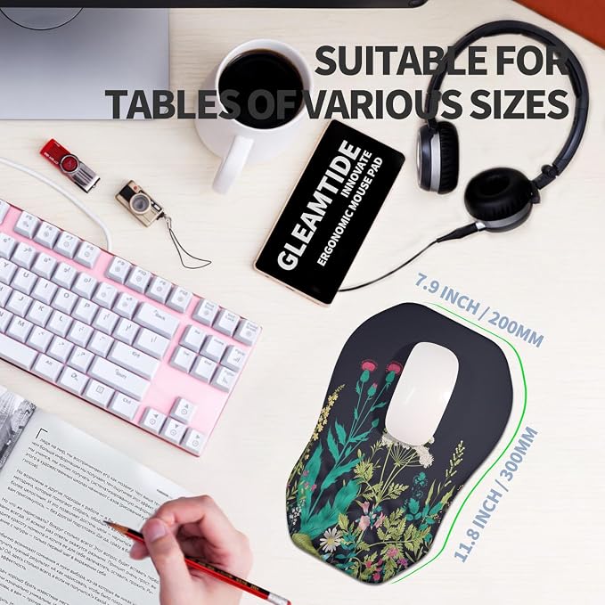 Ergonomic Raised Mouse Pad Wrist Support - Image 5