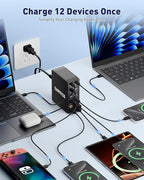 Charging Station, 12-Port USB C Charger Block - Image 4