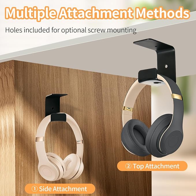 Headphone Mount Hanger, Headset Holder - Image 2
