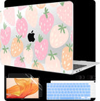 MEEgoodo for MacBook Air 13 inch Case 2021 2020 2019 2018 Released A2337 M1 by MEEgoodo