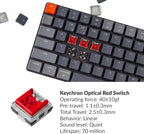 Keychron K3 75% Layout 84-Key Ultra-Slim Hot-Swappable Wireless Bluetooth - Image 2