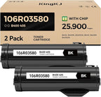 VersaLink B400 B405 Black Toner Cartridge 2-Pack Replacement by KingKJInkToner