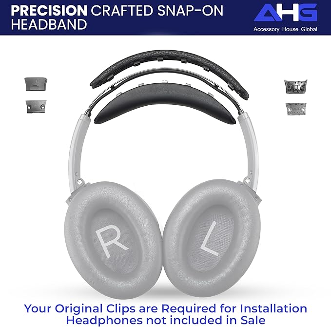 AHG QC35 ii Headband / QC35 Headband pad Cushion kit. Compatible w/Bose - Image 5
