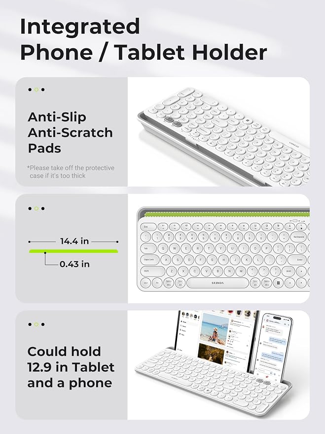 seenda Bluetooth Keyboard and Mouse - Image 3