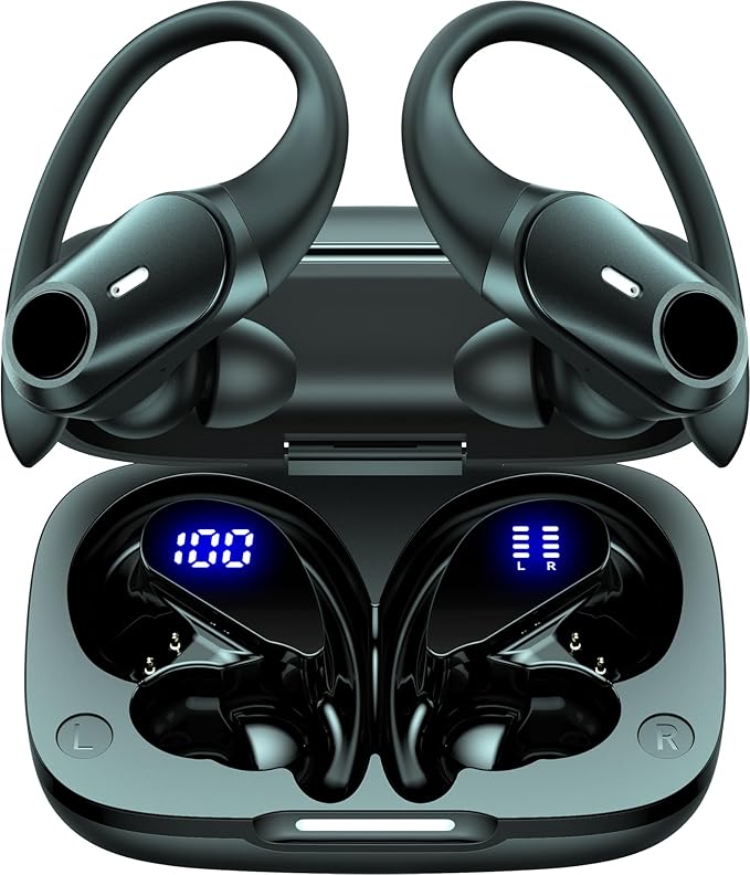 GOLREX Active Noise Cancelling Ear Buds Wireless Earbuds Bluetooth Headphones by GOLREXWIRELESSEARBUDS
