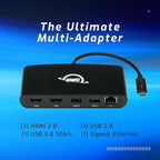 OWC Thunderbolt mini Dock, Bus-Powered 5-Port Multi-Adapter - Image 2