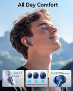 Wireless Earbuds, Deep Bass Stereo Sound, 40 Hours Playtime, Lightweight in-Ear - Image 6