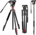 NEEWER 72" Fluid Head Video Tripod Monopod, Aluminum Alloy QR Plate Compatible by Neewer