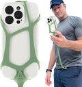 Pulpo Safety Cell Phone Lanyard Green Fits Smartphones 6.1 to 6.8” by Pulpo