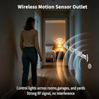 NineLeaf Wireless Motion Sensors Plug, PIR Sensor Outlet - Image 2
