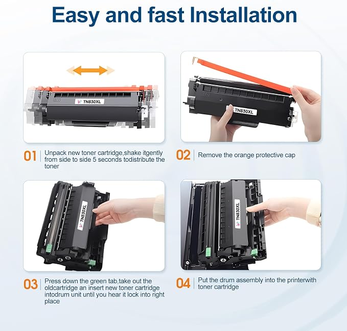 TN830XL Toner Cartridge Replacement - Image 4