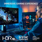 ViewSonic XG272-2K-OLED 27 Inch 1440p 240Hz OLED Ergonomic White Gaming Monitor - Image 3