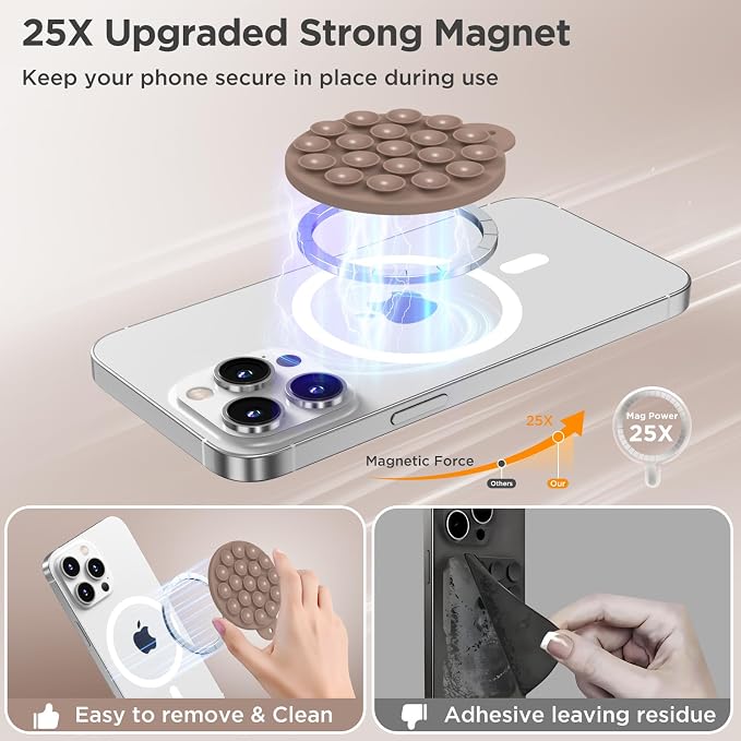 Magnetic Suction Cup Phone Mount - Image 5
