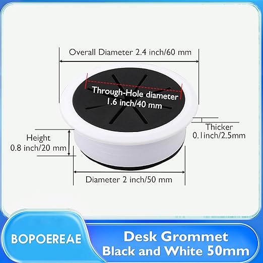 Desk Grommet 2", Desk Hole Cover - Image 8