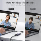 UGREEN USB C to Ethernet Adapter, Plug and Play 1Gbps Ethernet Adapter - Image 3