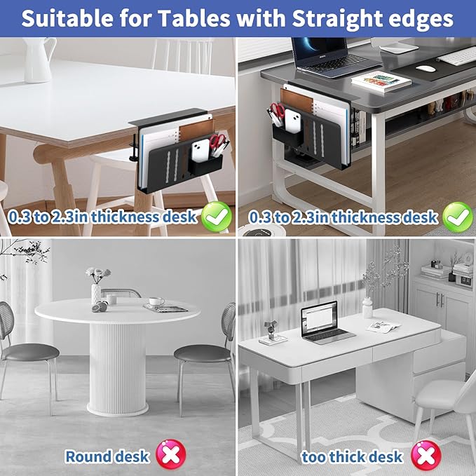 Desk Side Storage, Desk Laptop Holder - Image 4