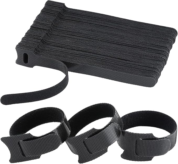 MVYC 150PCS 8 Inch Reusable Cable Ties Wire Ties Cord Organizer Cable Organizer by SyncYourLifeWithMVYC