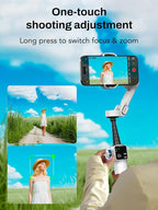 Gimbal Stabilizer for iPhone & Android, 3-Axis Phone Gimbal - Image 6