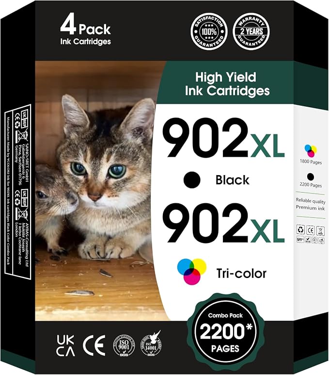 902XL 902 XL Ink Cartridge Compatible by Fannster