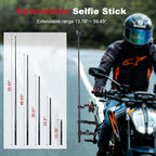 Motorcycle Ebike Mount kit for Insta360 X5, Bike & Golf Car Handlebar Clamp - Image 2